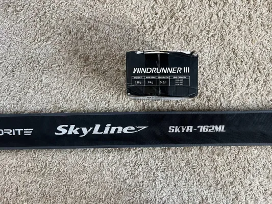 Комплект Favorite Skyline SKYA-762ML та котушка SeaKnight 3000S