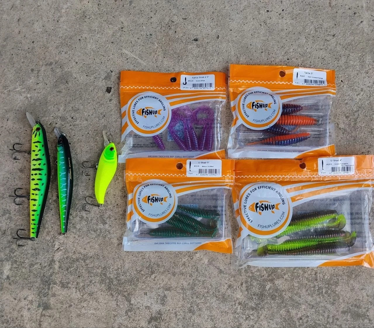 Набір приманок FishUp ZipBaits Usami