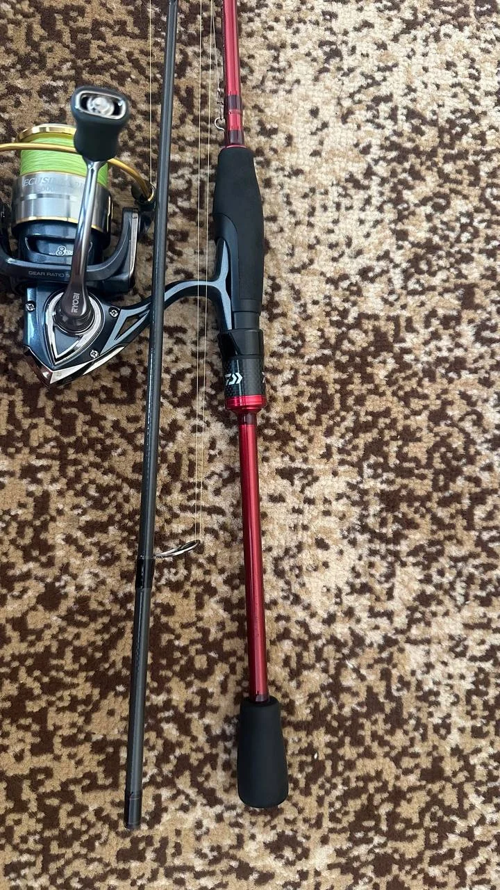 Комплект Daiwa Ninja Z TS 702MFS 2.13м 10-30г