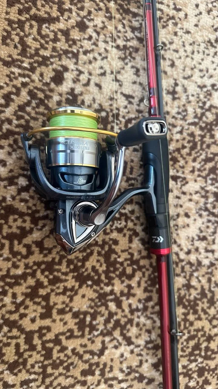Комплект Daiwa Ninja Z TS 702MFS 2.13м 10-30г