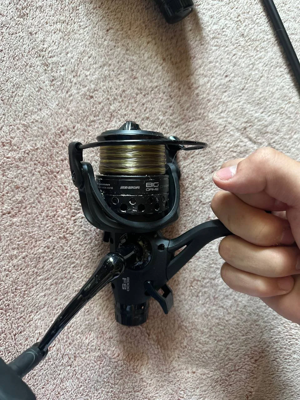 Комплект Feima Obsidian 3.6м 3.5lb, Flagman 6000