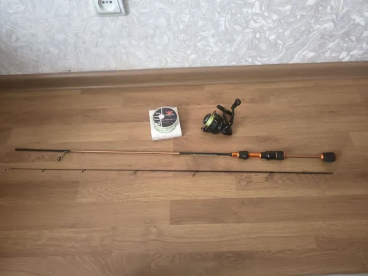 Комплект ультралайт 1.8м 0.8-5г котушка 1000S