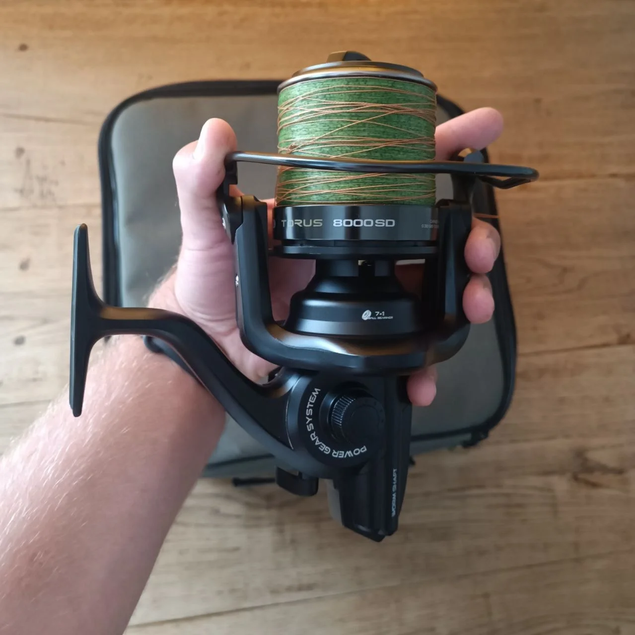 Котушка Carp Pro Torus 8000 SD з жилкою