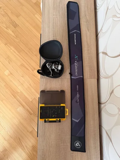 Комплект Azura XGame Nano Long TZ до 1г + Daiwa 1000