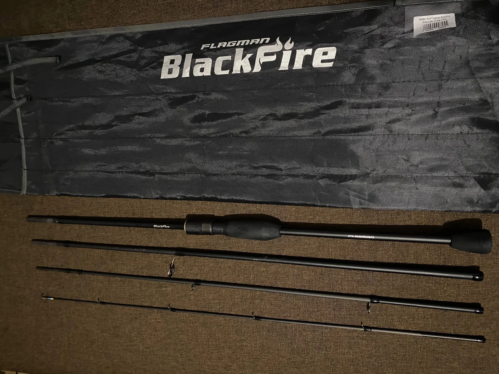 Спінінг Flagman Blackfire Mobile 80L 2.44 м 5-15 г
