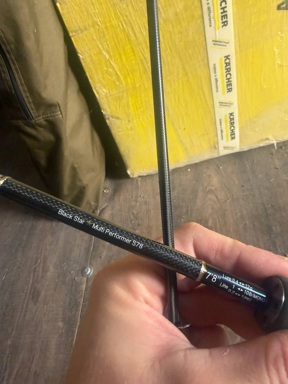 Спінінг Xesta Black Star 2nd Gen.Multi Performer S78 2.34 м 0.4-12 г