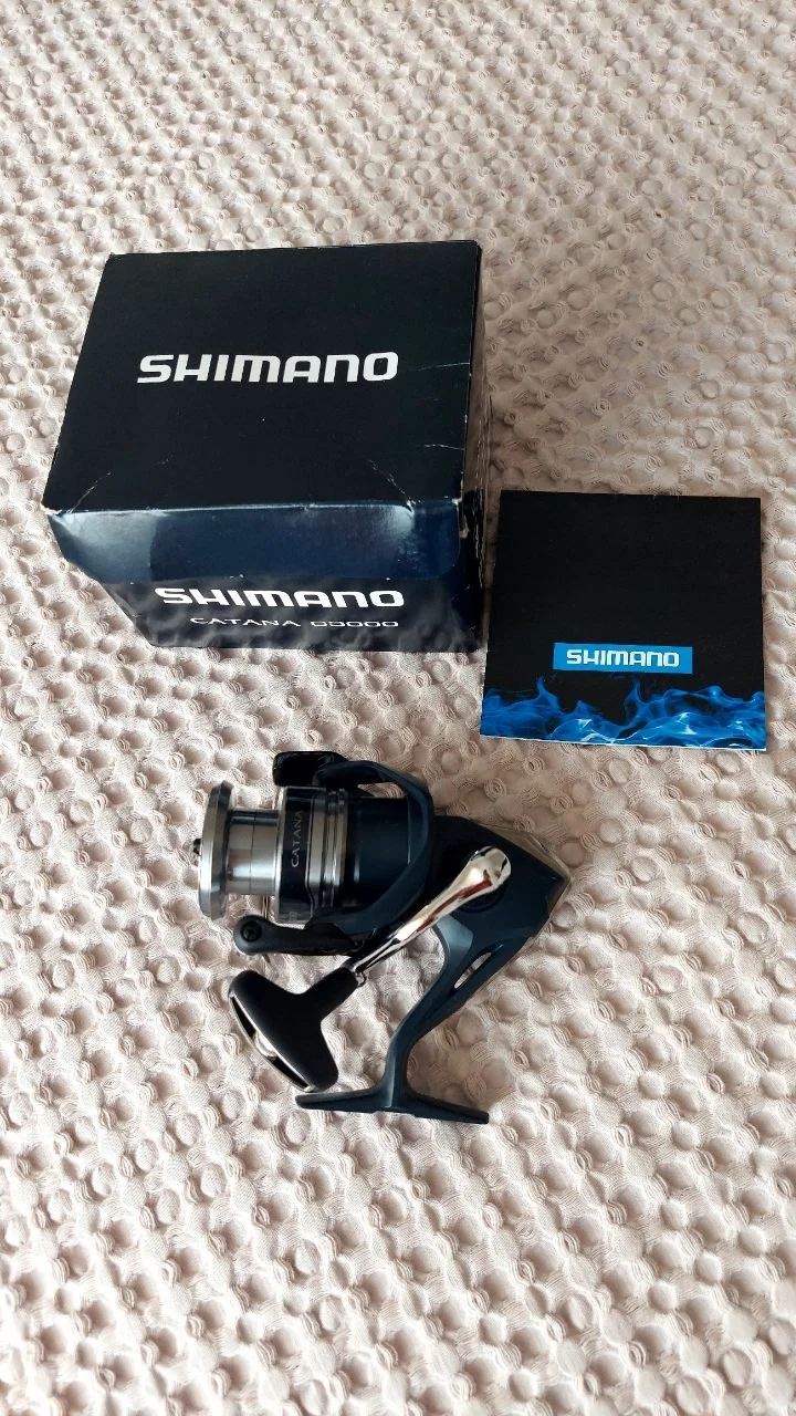 Комплект: телескопічний спінінг Shimano + котушка Shimano