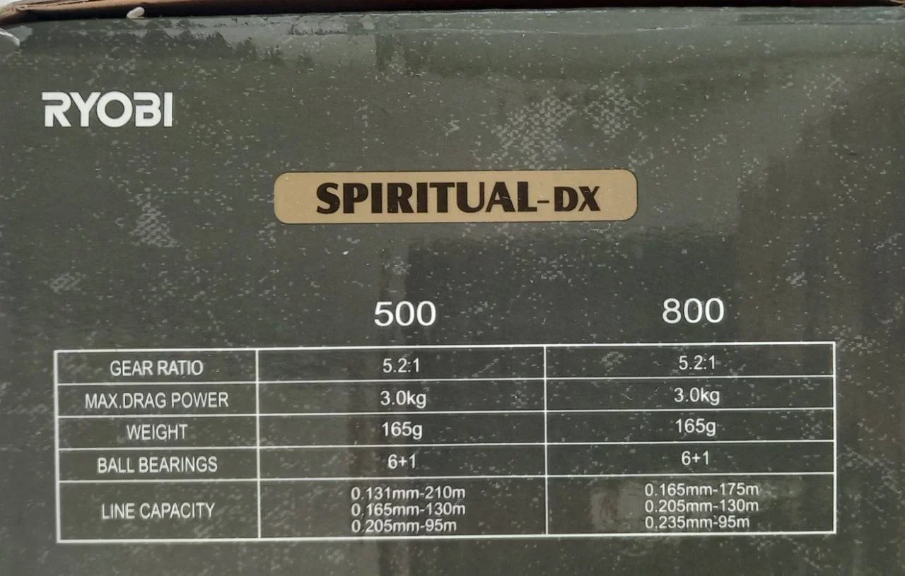 Котушка Ryobi Spiritual DX 500