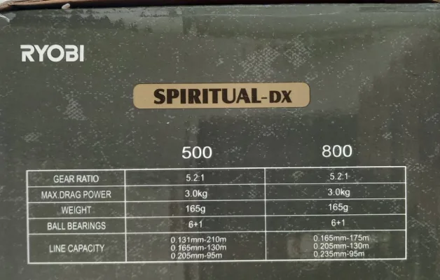 Котушка Ryobi Spiritual DX 500