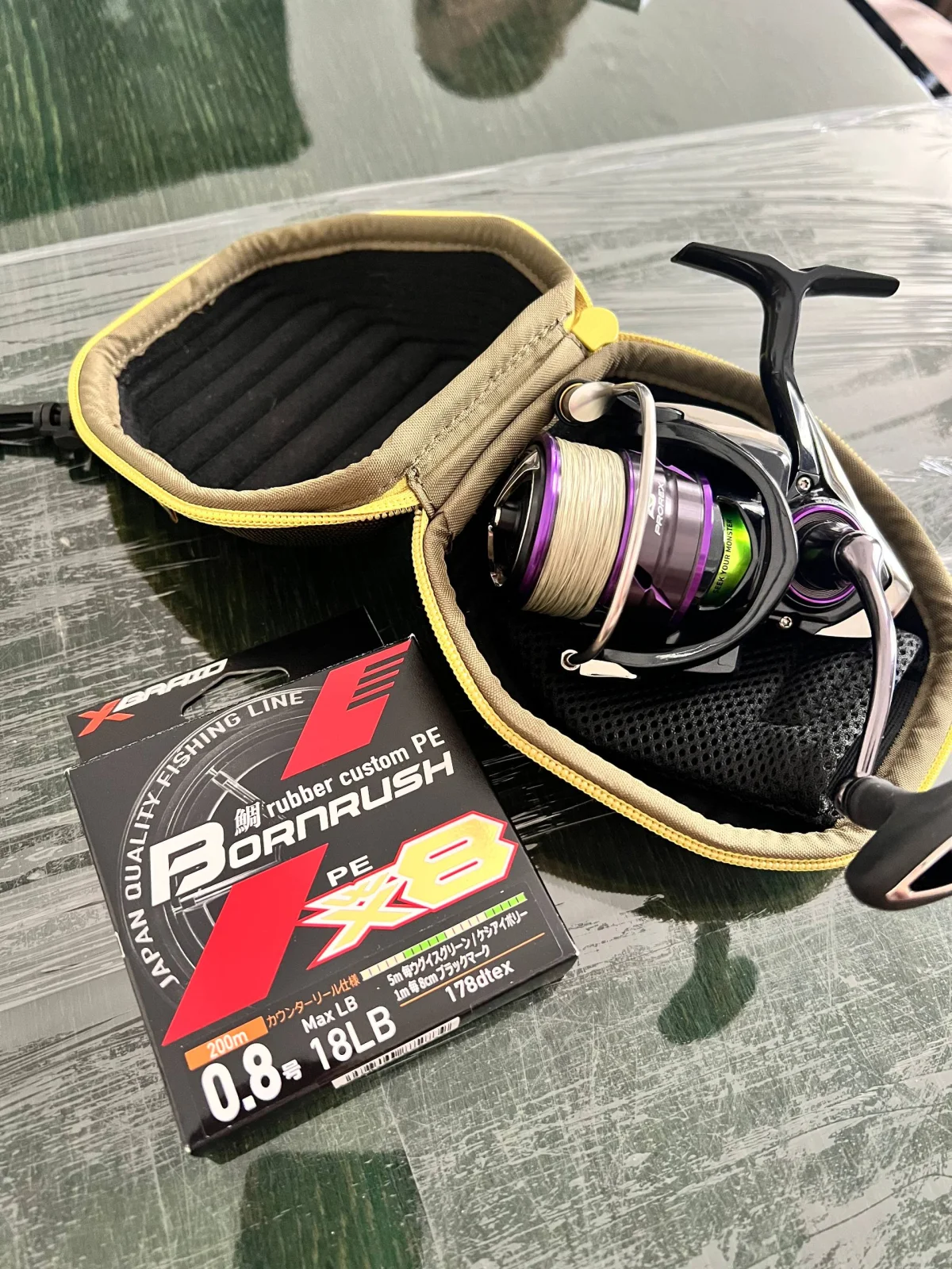 Комплект: спінінгове вудилище Azura Fortran Neo 76ML + котушка Daiwa 18 Prorex V LT 3000C