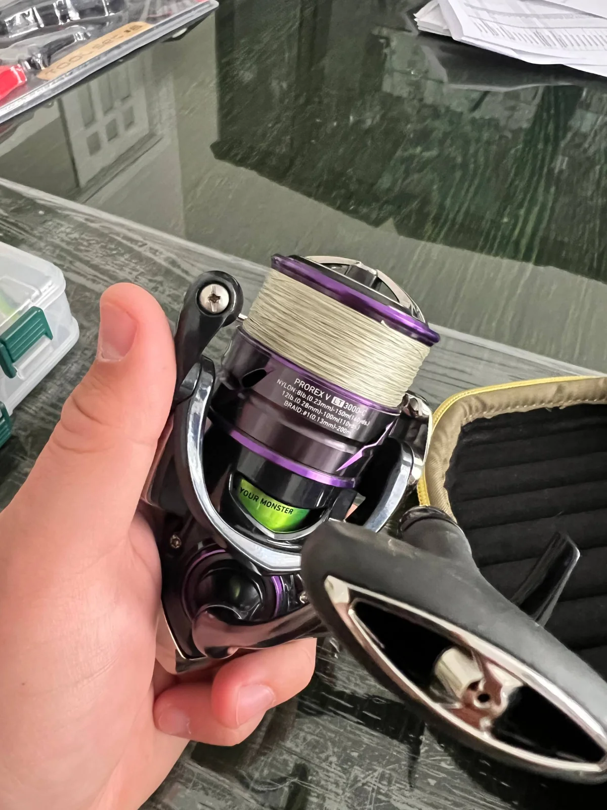 Комплект: спінінгове вудилище Azura Fortran Neo 76ML + котушка Daiwa 18 Prorex V LT 3000C