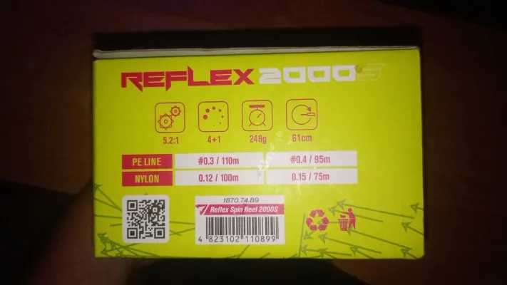Катушка Select Reflex 2000S, 500м, 5.2:1