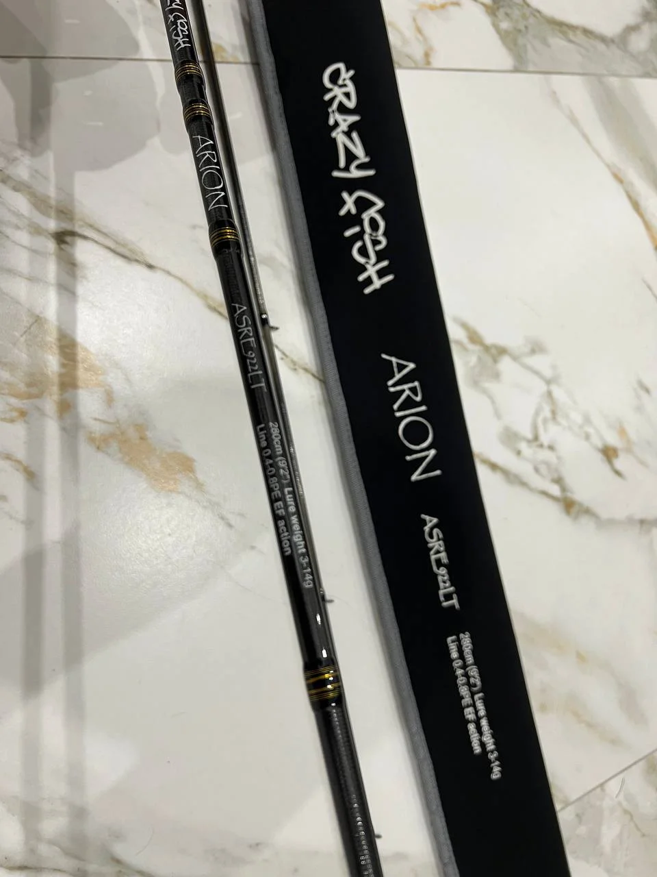 Спінінг Crazy Fish Arion ASRE 922LT 280 см 3-14 г