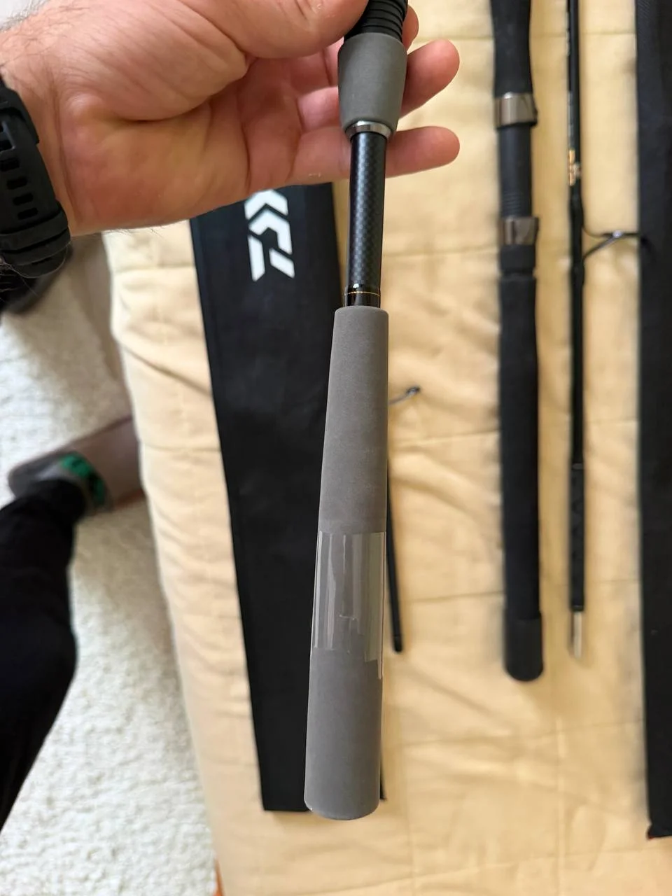 Спінінг Daiwa 24 Exceler Spin 802MFS 2.44 м тест 10–40 г