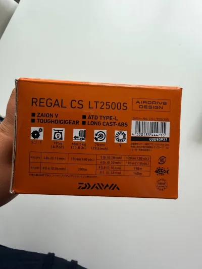 Котушка Daiwa Regal CS LT2500S