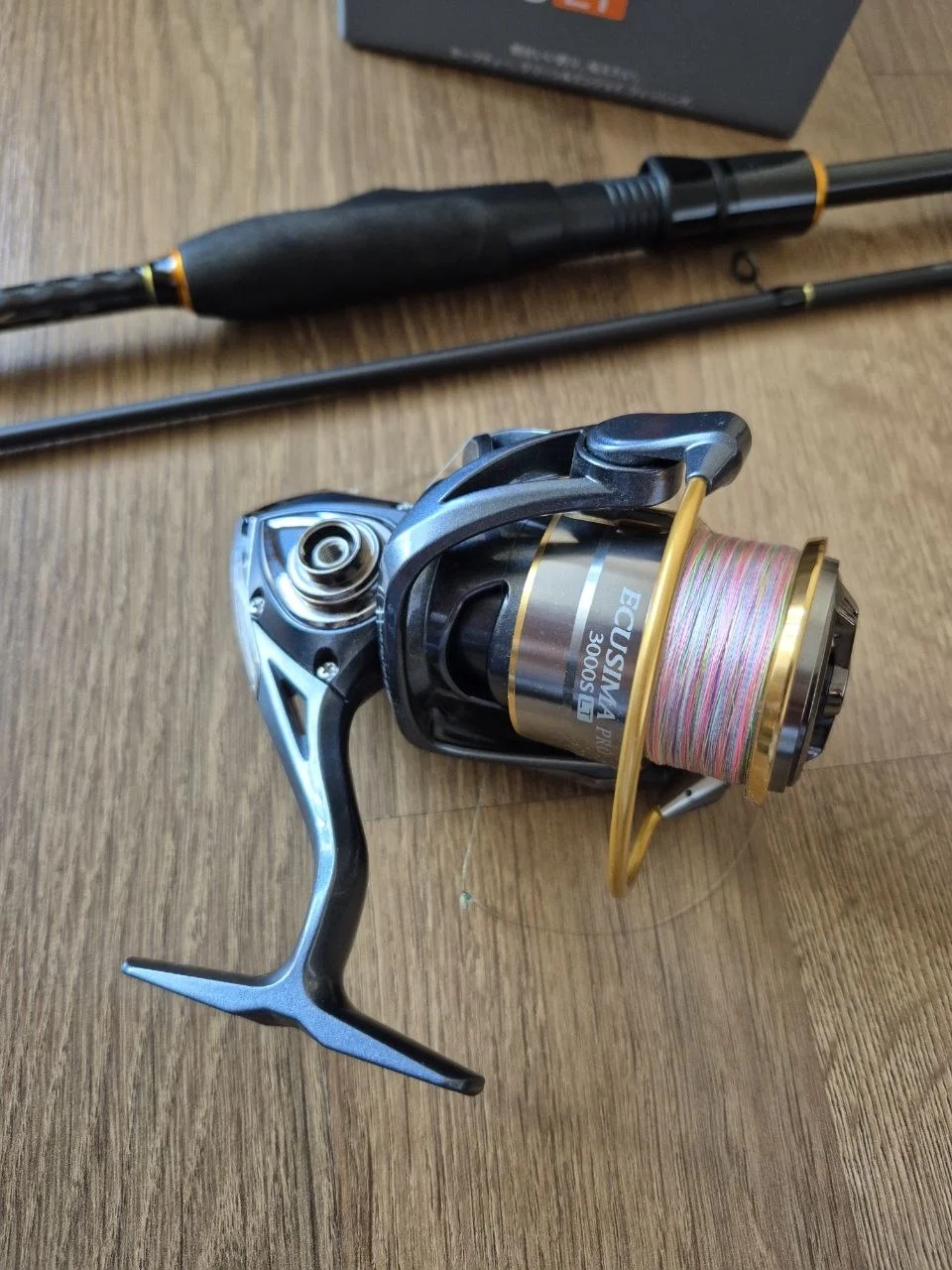 Комплект: спінінгове вудилище Golden Catch Vertais '19 VRS-762LT + котушка Ryobi Ecusima Pro LT3000S