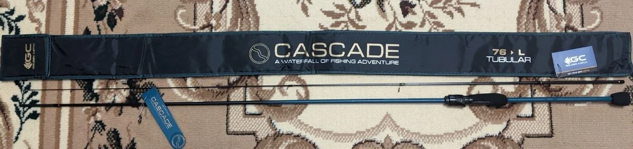 Спінінг Golden Catch Cascade CSS-762L-T 2.29 м 1.5-10 г