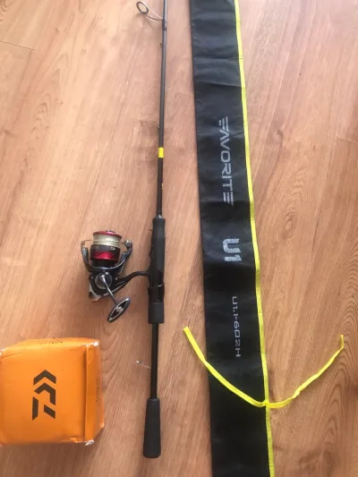 Комплект: спінінг U1 + котушка Daiwa Ninja