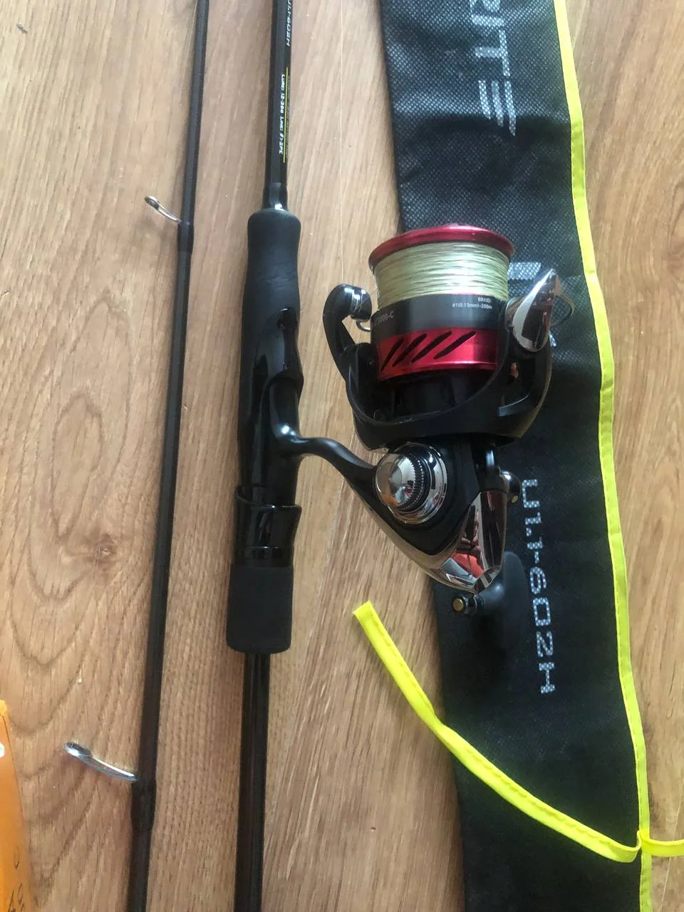 Комплект: спінінг U1 + котушка Daiwa Ninja