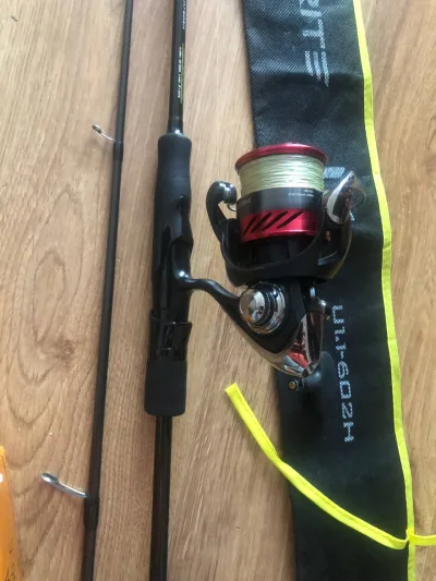 Комплект: спінінг U1 + котушка Daiwa Ninja