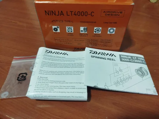 Котушка Daiwa Ninja LT4000 23