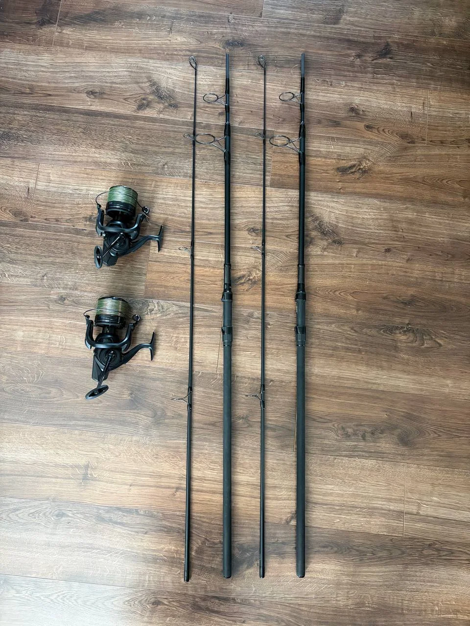 Комплект: коропове вудилище Sonik Xtractor Recon 12 ft 3.25 lb + котушка Daiwa Crosscast 35 SCW QD 5000LD