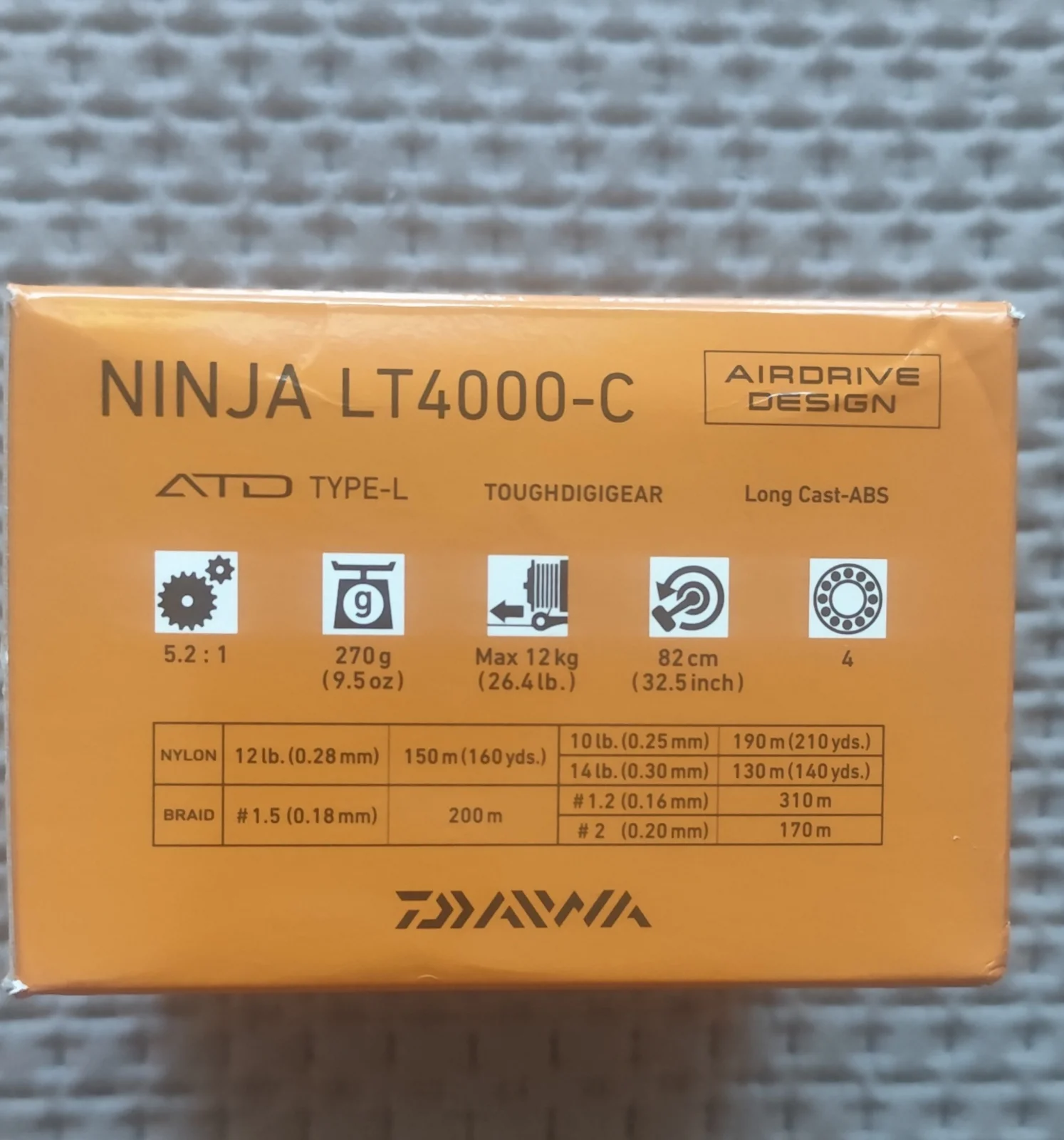 Коробка для котушки Daiwa Ninja 4000-C