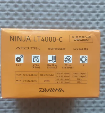 Коробка для котушки Daiwa Ninja 4000-C