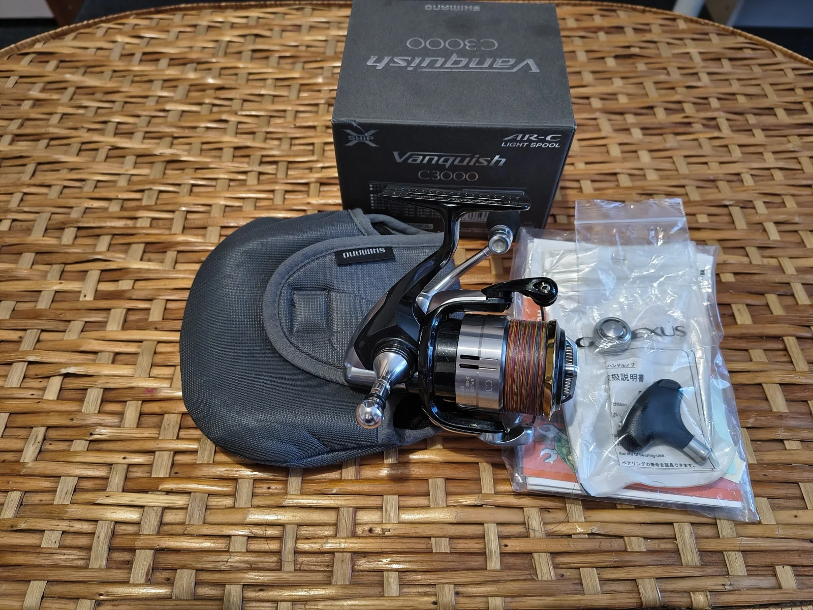 Котушка Shimano 12 Vanquish C3000 (з кнобом Gomexus, тюнінг)