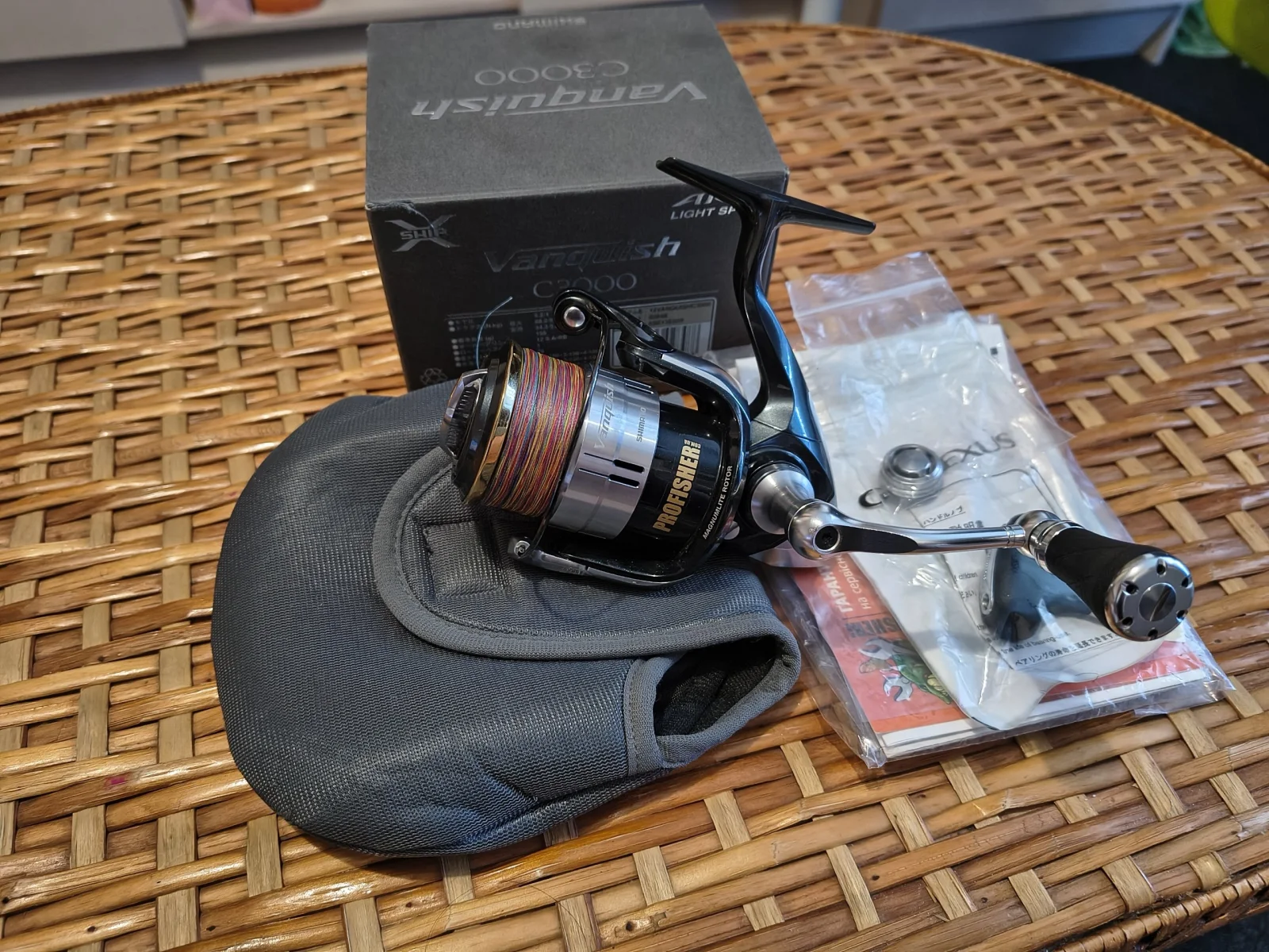 Котушка Shimano 12 Vanquish C3000 (з кнобом Gomexus, тюнінг)