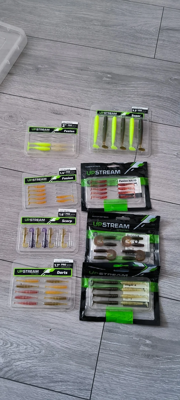 Силіконові приманки Upstream