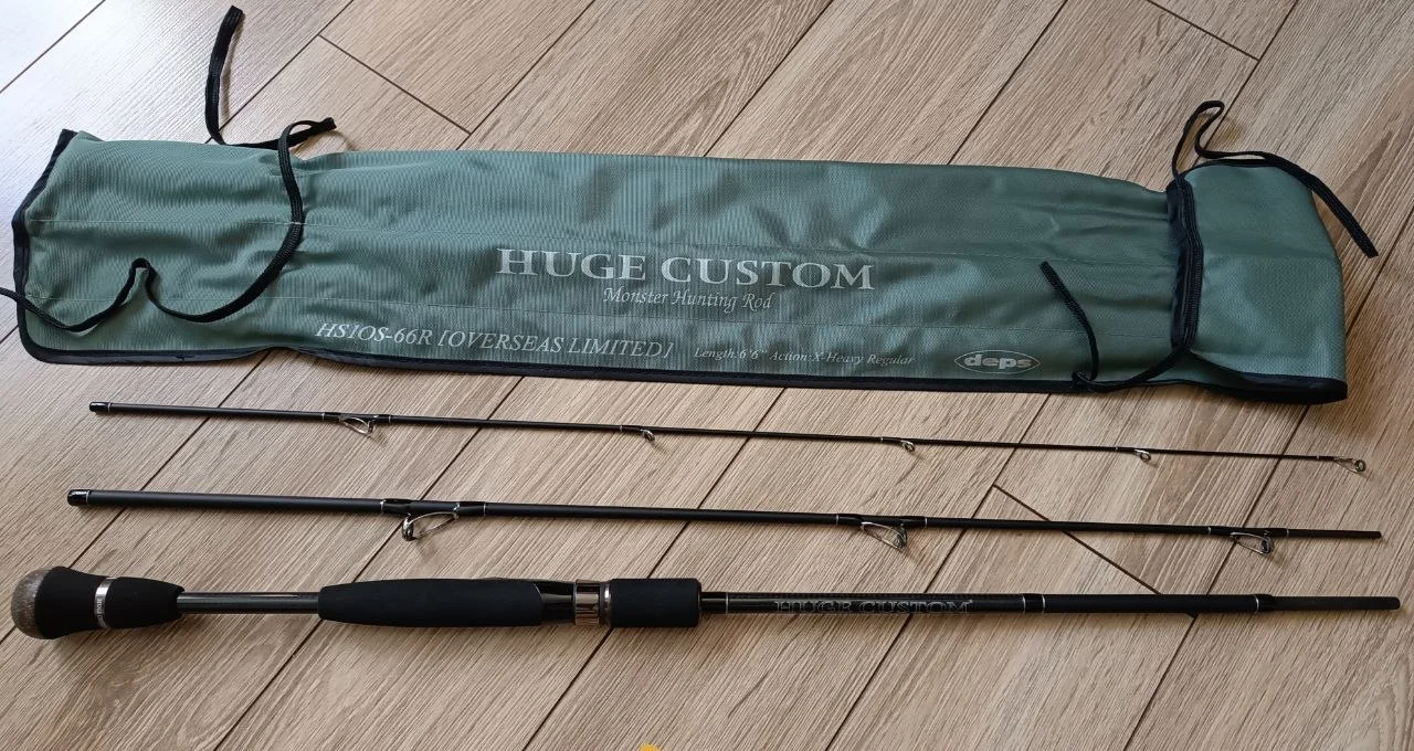 Спінінг Deps Huge Custom HS1OS-66R 6'6" до 30 г