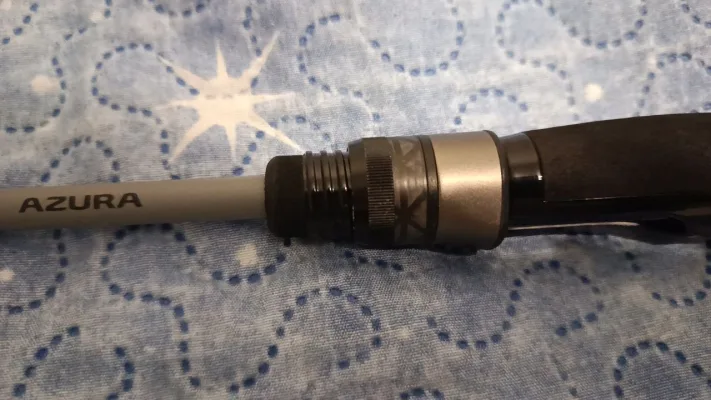 Комплект: спінінгове вудилище Azura Solius SS76UL 1-6 г + котушка Flagman Orbion 2500S