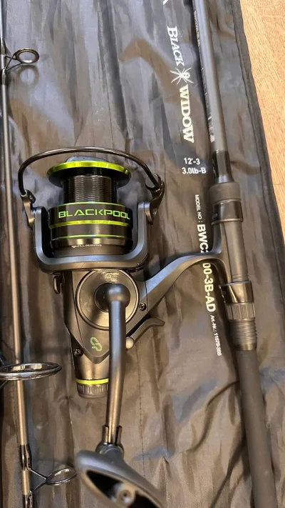 Короповий комплект Daiwa Black Widow