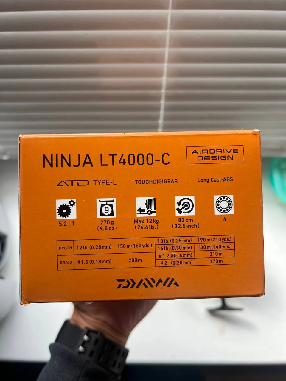 Котушка Daiwa 23 Ninja 4000-C