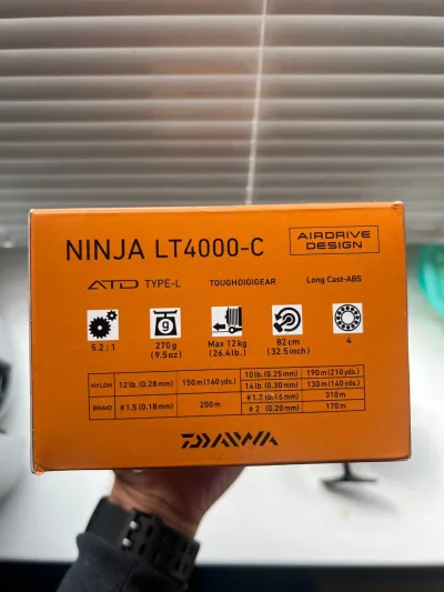 Котушка Daiwa 23 Ninja 4000-C