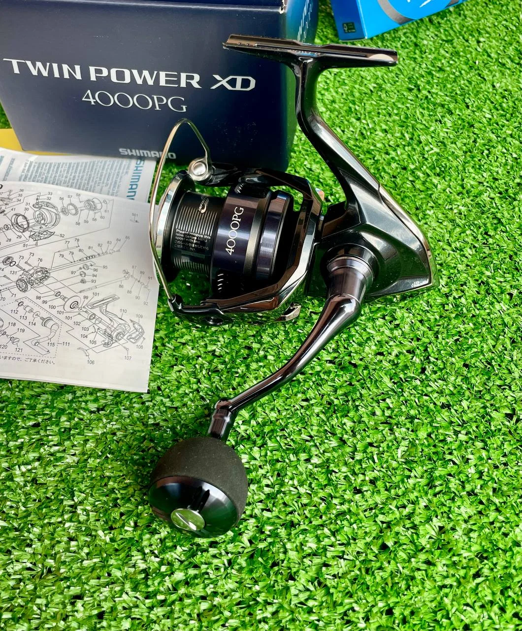Котушка Shimano TWIN POWER XD 4000PG
