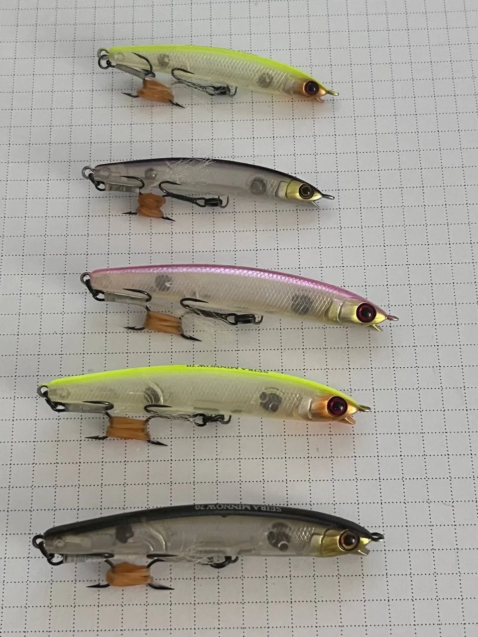 Воблер Jackall SEIRA MINNOW 55 250гр