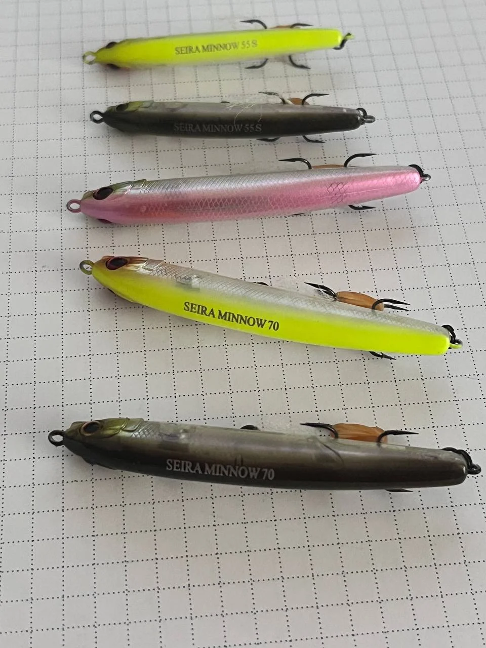 Воблер Jackall SEIRA MINNOW 55 250гр