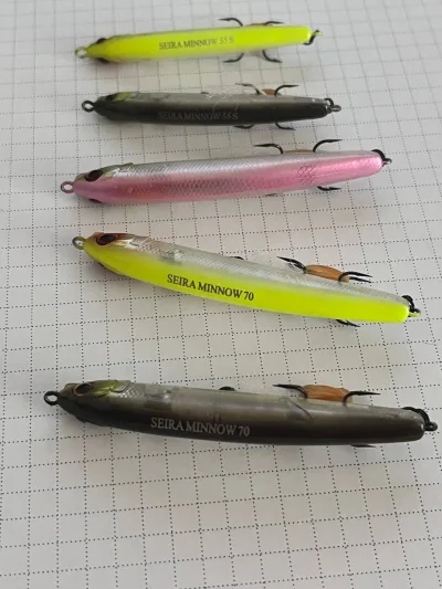 Воблер Jackall SEIRA MINNOW 55 250гр