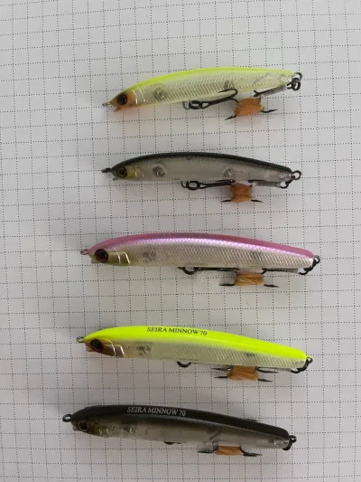 Воблер Jackall SEIRA MINNOW 55 250гр