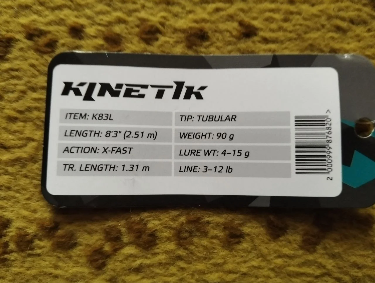 Спінінг Azura Kinetik 4–15 та котушка Flagman Orbion 3000