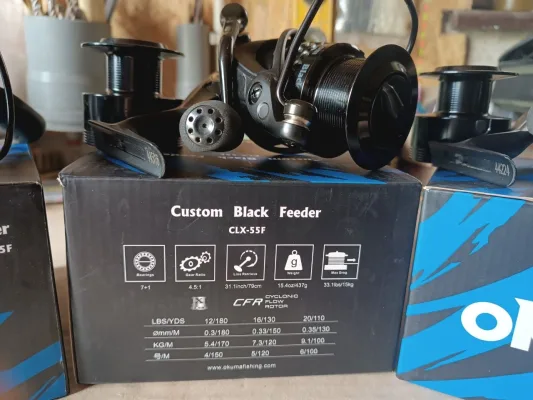 Котушка Okuma Custom Black Feeder CLX-55F