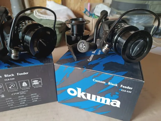 Котушка Okuma Custom Black Feeder CLX-55F