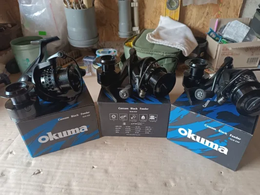 Котушка Okuma Custom Black Feeder CLX-55F