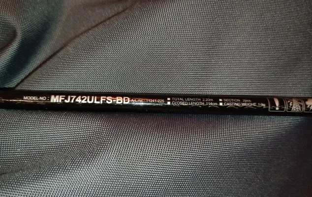 Спінінговий комплект Daiwa Megaforce Jigger 2.20м 1-9г, котушка Flagman Stinger 2500S, шнур Sunline Siglon PE x4