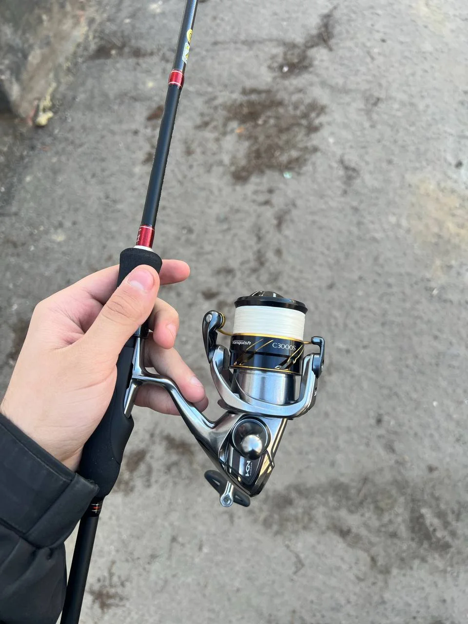 Комплект: спінінг Tict Inbite 710cs + котушка Shimano 16 Vanquish 3000