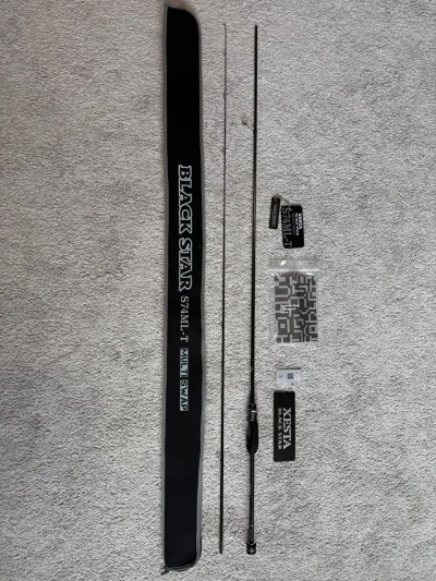 Спінінг Xesta Black Star 2nd Generation S74ML-T Multi Swap 2.24м 0.8-12г (нова)
