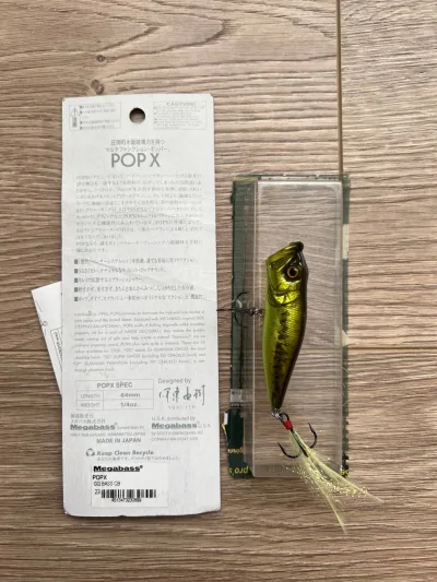 Воблер Megabass Pop-X GG BASS CB
