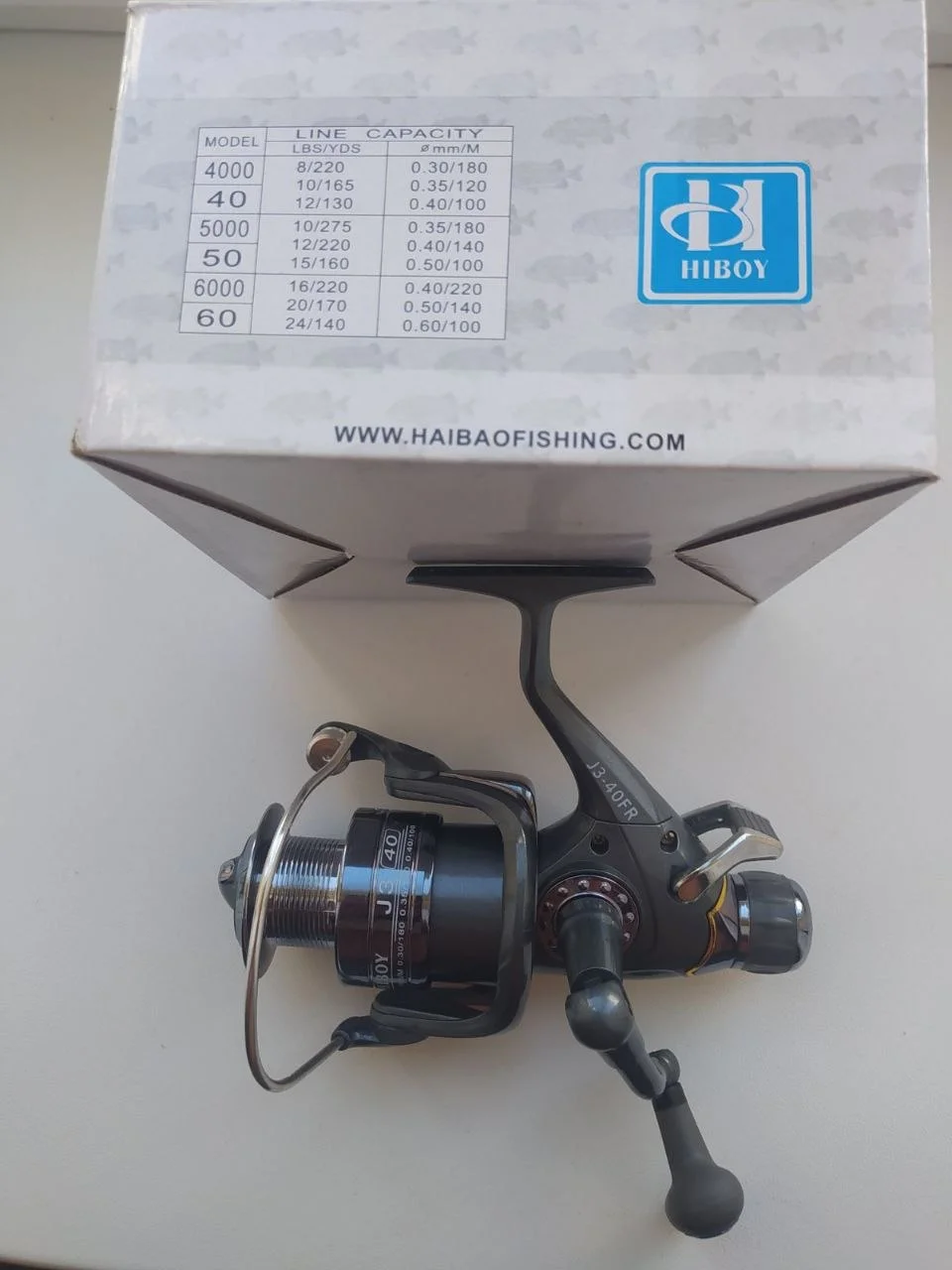 Котушка коропова Hiboy J3-40FR (4000) 5BB